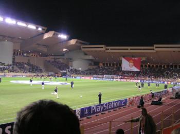Stade Louis II, Monaco, venue for the UEFA Super Cup.