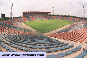 Stadionul Steaua in Bucharest. Thanks to www.worldstadiums.com for allowing use of this photograph.