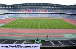 Yokohama National Stadiuml, venue for the 2005 FIFA Club World Championship Final. Thanks to www.worldstadiums.com for providing the photo.